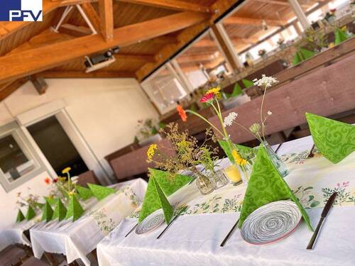 RES Wintergarten eingedeckt. - 