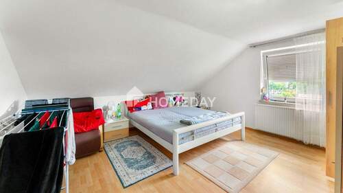 Schlafzimmer 1 - Etagenwohnung mit 36,00 m² in Königsbrunn zum Kaufen