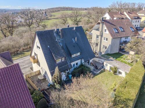 Drohnenaufnahme - 1 Zimmer Mehrfamilienhaus, Wohnhaus zum Kaufen in Stuttgart / Riedenberg