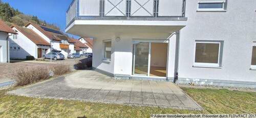 Sonnige Terrasse - 2 Zimmer Etagenwohnung zum Kaufen in Oberkochen