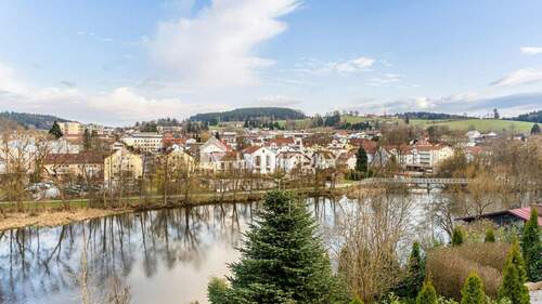 Ausblick - 8 Zimmer Mehrfamilienhaus, Wohnhaus zum Kaufen in Regen