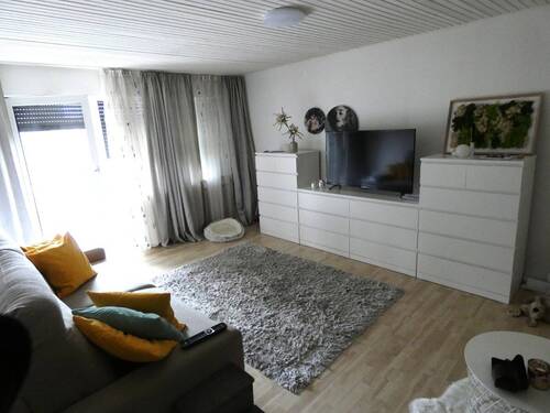 Wohnzimmer - Etagenwohnung mit 57,00 m&sup2; in Bergheim zum Kaufen