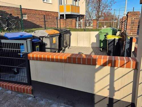 Mülltonnenstandort - 