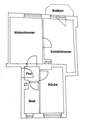 Wohnungsgrundriss - 