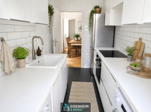 Einrichtunsgbeispiel Küche - 3 Zimmer Etagenwohnung in Berlin
