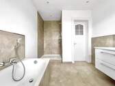 Blick zur Dusche - 