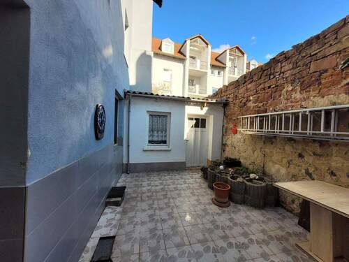 Hinterhof und Schuppen - 