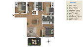 Wohnung - Nr.27 - Haus C - 