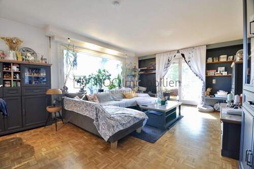 Wohnzimmer Hochparterre - 7 Zimmer Mehrfamilienhaus, Wohnhaus zum Kaufen in Berlin