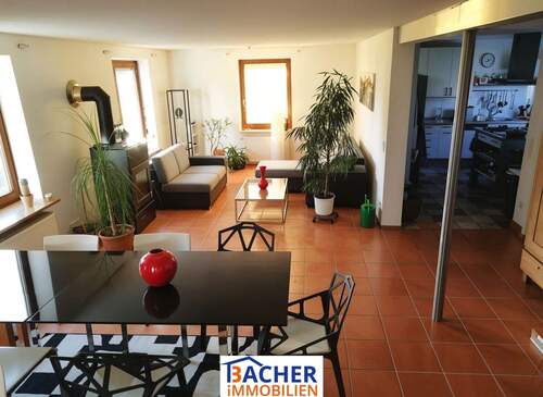 Wohnzimmer - 3 Zimmer Etagenwohnung zum Kaufen in Tuttlingen