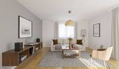 Helles und freundliches Wohnzimmer - 