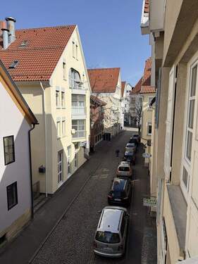 Blick in die ruhige Straße - 