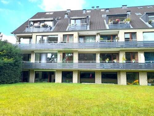 Rückansicht - 2 Zimmer Etagenwohnung zum Kaufen in Hamburg