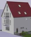 Perspektive 5-Fam.Haus Burgau.jpg - 2-Zimmer-EG-Wohnung (Whg. 1) mit Terrasse - KfW 55 in ruhiger, zentraler Wohnlage in Burgau