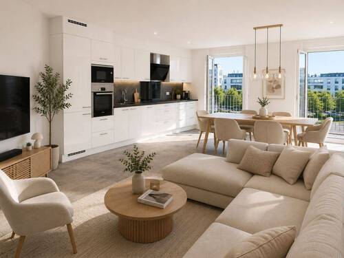 Illustration 2 Wohnzimmer.jpg - 3 Zimmer Terrassenwohnung in Sindelfingen