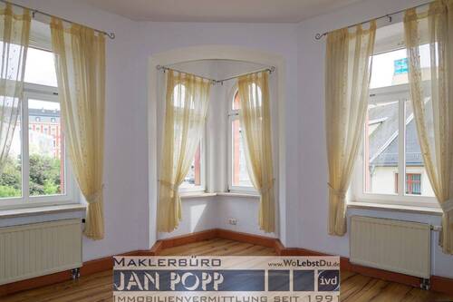 Wohnzimmer - 3 Zimmer Etagenwohnung zur Miete in Greiz