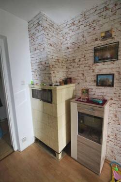 Gas - Umluftofen im Wohnzimmer - 