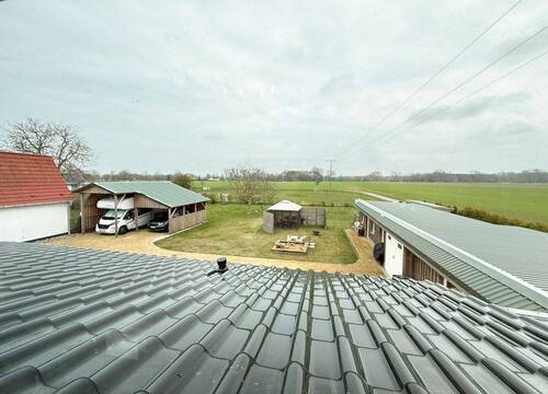 Ausblick vom Obergeschoss - 