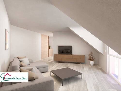 Beispiel Wohnzimmer - GRENZNÄHE LUXEMBURG: NEUWERTIGE 121 M² WOHNUNG IN IDYLISCHER WOHNLAGE!