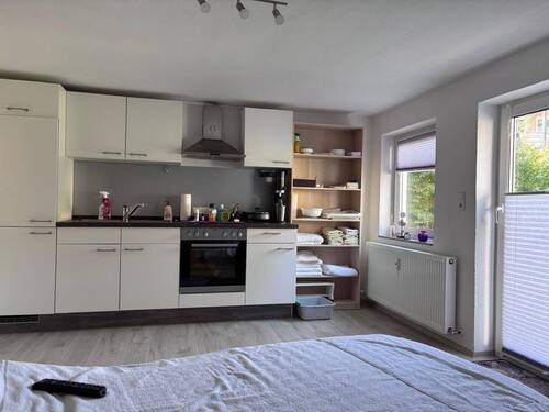 Küche / Wohnen im Untergeschoss - 