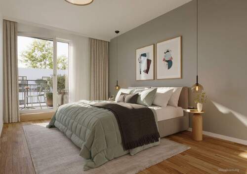 Schlafen - 4 Zimmer Etagenwohnung in München