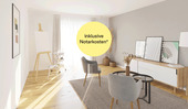 Ausgebautes Dachstudio mit angrenzender Dachterrasse - Modernes Reihenhaus als Effizienzhaus 55