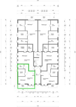 2-Raum Wohnung, Wohnung 5 - 