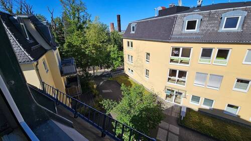 Blick aus dem Wohnzimmer - 