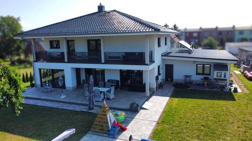Luftaufnahme 3 - 5 Zimmer Einfamilienhaus in Kelbra