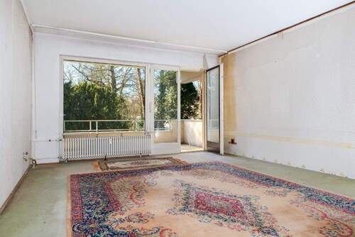 Wohnzimmer - Etagenwohnung mit 85,20 m² in Berlin-Grunewald zum Kaufen