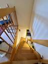 Holztreppe in das Dachgeschoss - 