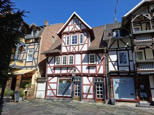 Straßenansicht1 - Geschichte trifft Vielseitigkeit: Großzügiges Wohn- und Geschäftshaus in Bad Sooden-Allendorf