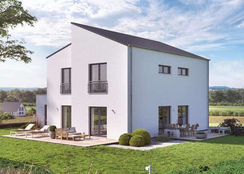 Hausansicht - 6 Zimmer Einfamilienhaus zum Kaufen in Regis-Breitingen