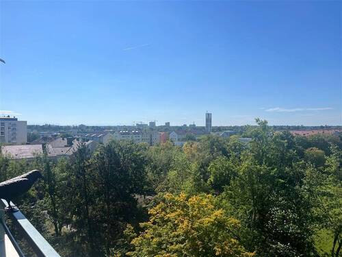 Blick vom Balkon - 