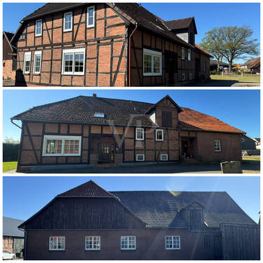 Aussenansichten - Mehrfamilienhaus, Wohnhaus mit 300,00 m&sup2; in Bröckel zum Kaufen