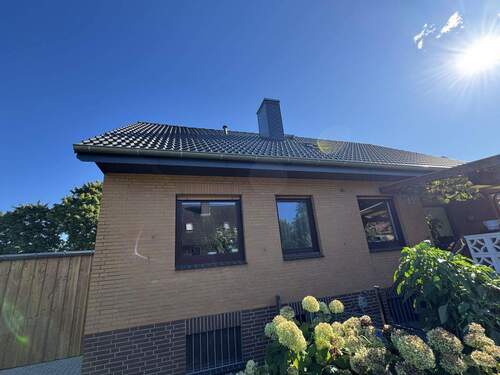 Außenansicht mit Terrasse - Einfamilienhaus mit 144,80 m&sup2; in Oetzen zum Kaufen