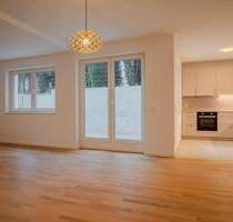 NEUBAU Erstbezug Toplage 3-Zimmer-Wohnung (Souterrain) Komplette Etage - Frankfurt am Main Hausen