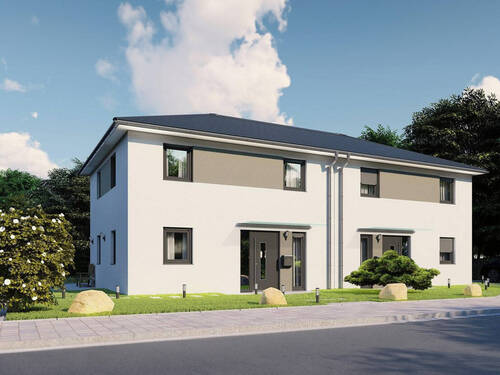 Hausansicht-3 - 5 Zimmer Doppelhaushälfte in Seefeld