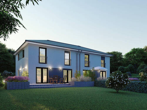 Hausansicht-4 - Doppelhaushälfte mit 104,00 m&sup2; in Seefeld zum Kaufen