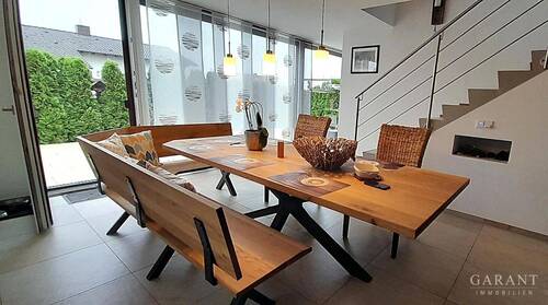 Eßbereich - 6 Zimmer Einfamilienhaus zum Kaufen in Schwendi