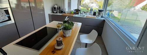 Küche - 6 Zimmer Einfamilienhaus in Schwendi