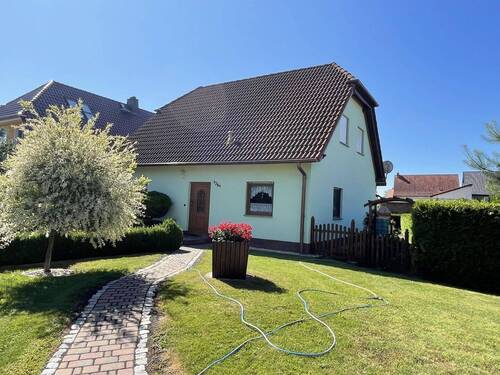 Westansicht - Einfamilienhaus mit 115,00 m&sup2; in Großneuhausen zum Kaufen