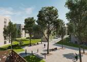 Quartiersplatz-Visualisierung - 