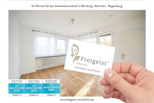 www.freigeist-immobilien.de - Helle 3-Zimmer-Wohnung mit Balkon und neuem Bad - Altstadt- Erbbaurecht