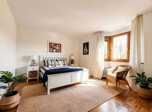 Schlafzimmer (KI-Visualisierung) - 