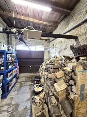 Garage in der Scheune - 