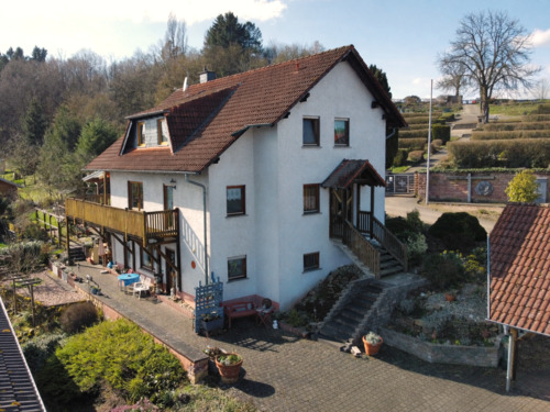 Frontansicht - 8 Zimmer Mehrfamilienhaus, Wohnhaus in Brücken (Pfalz)
