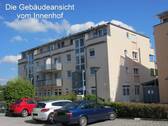 Die Gebäudeansicht vom Innenhof - 