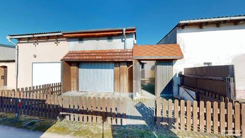 Blick auf Garage - 