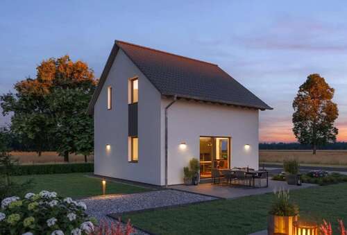 Hausansicht - 3 Zimmer Einfamilienhaus zum Kaufen in Kitzscher